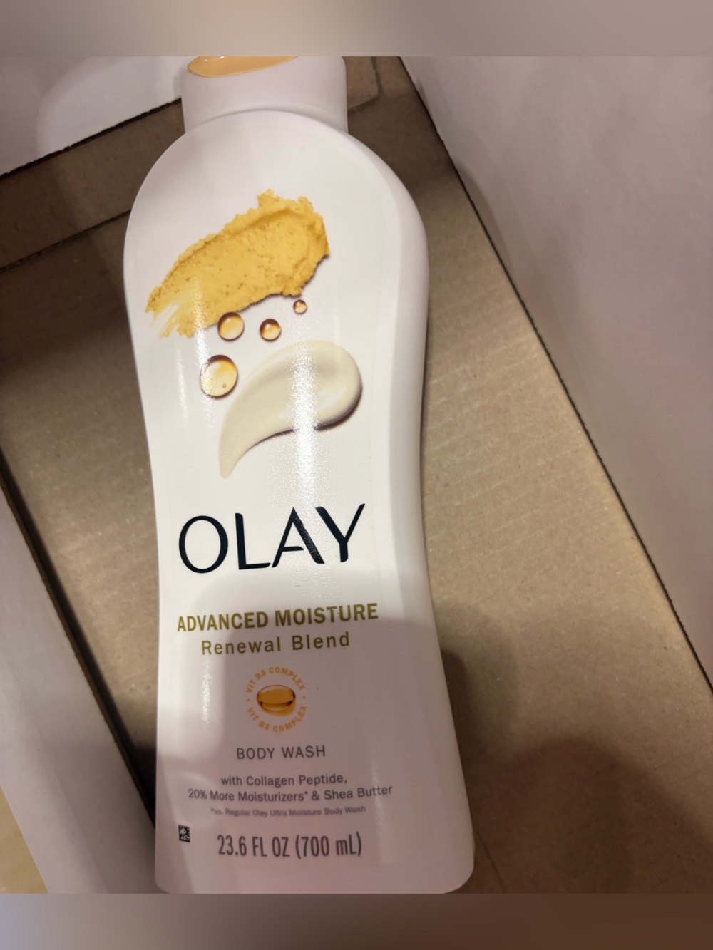 OLAY advanced Moisture renewal blend Body Wash with B3 Comp sealed 700ml new